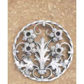 Wrought Iron Gate Decorative Component Forged Element For Wrought iron Window railing Or fence decoration Ornament